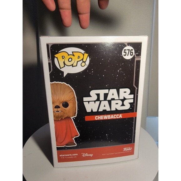 Star Wars - Chewbacca with Robe Flocked Exclusive#576 - Picture 3 of 6